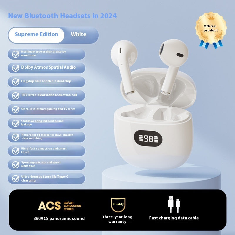Ear Hook Bone Conduction Wireless Bluetooth Headset