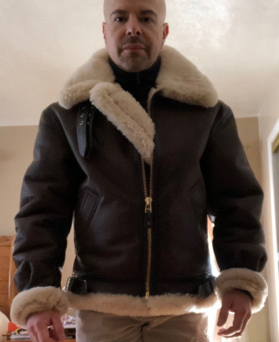 Winter Leather Men's Jacket