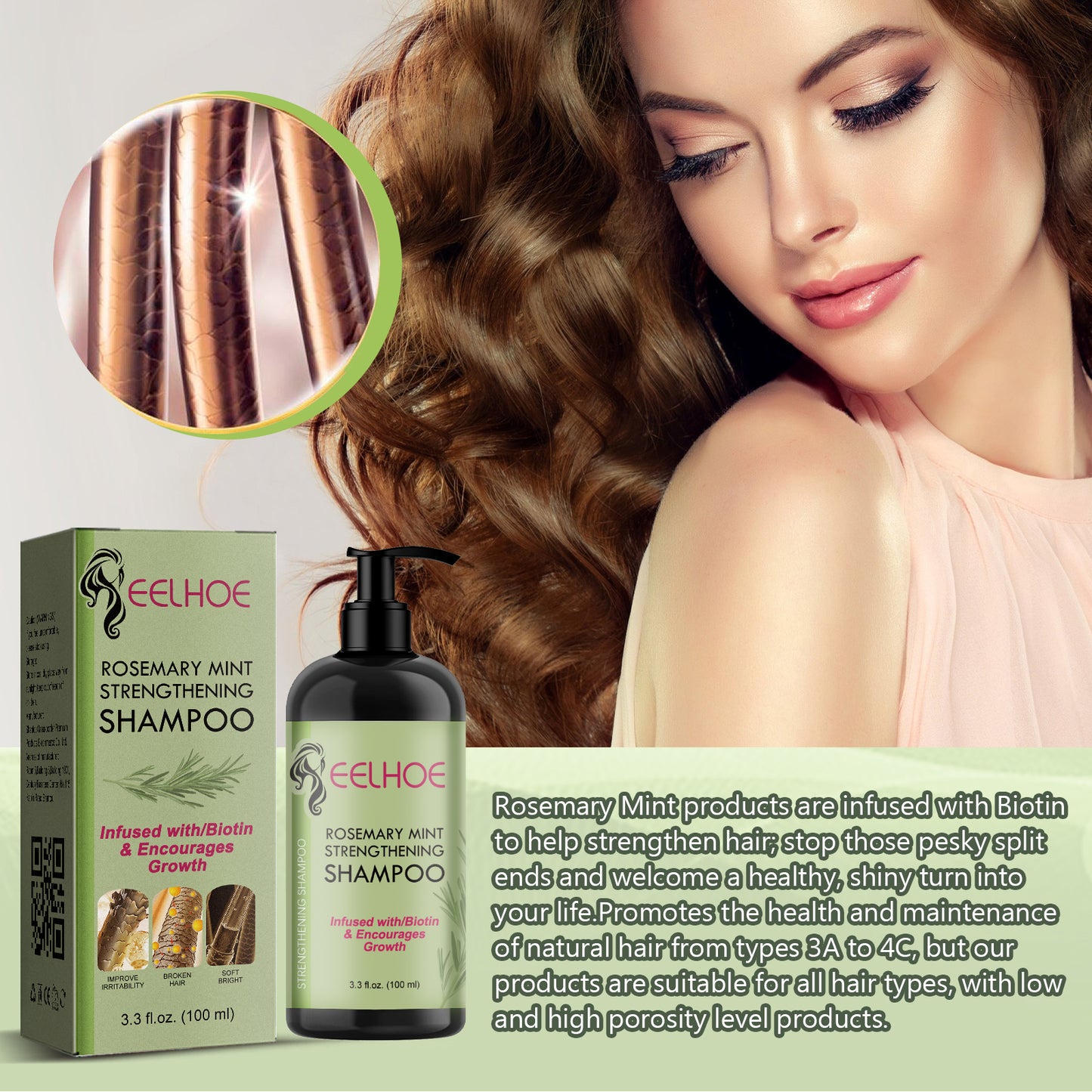 EELHOE - Rosemary Mint Shampoo
