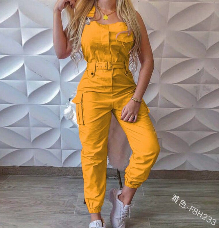 Women's Fashion Work Clothes Jumpsuit
