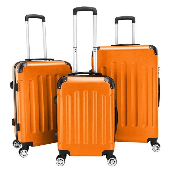 3-in-1 Portable ABS Trolley Luggage