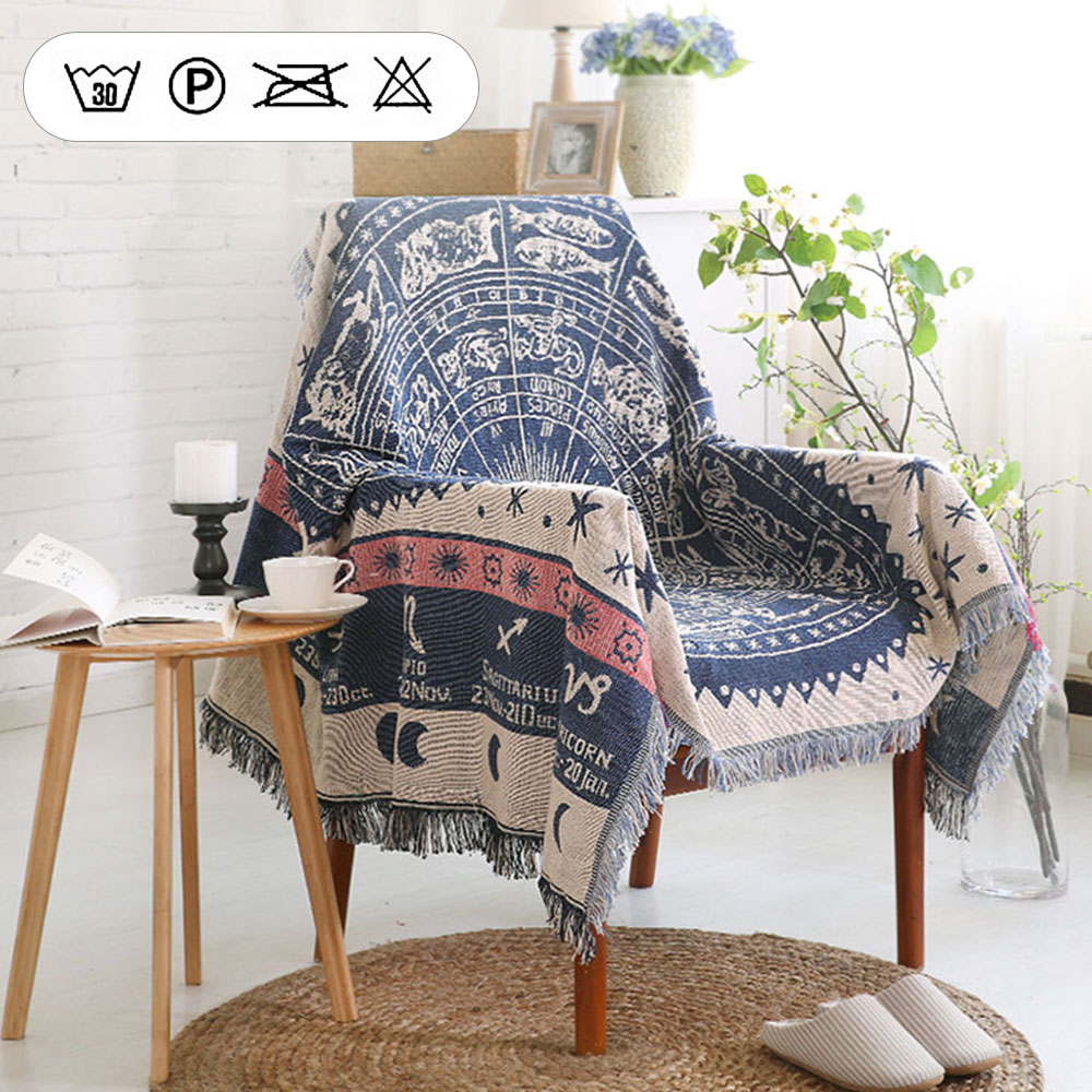 Nordic Knitted Blanket