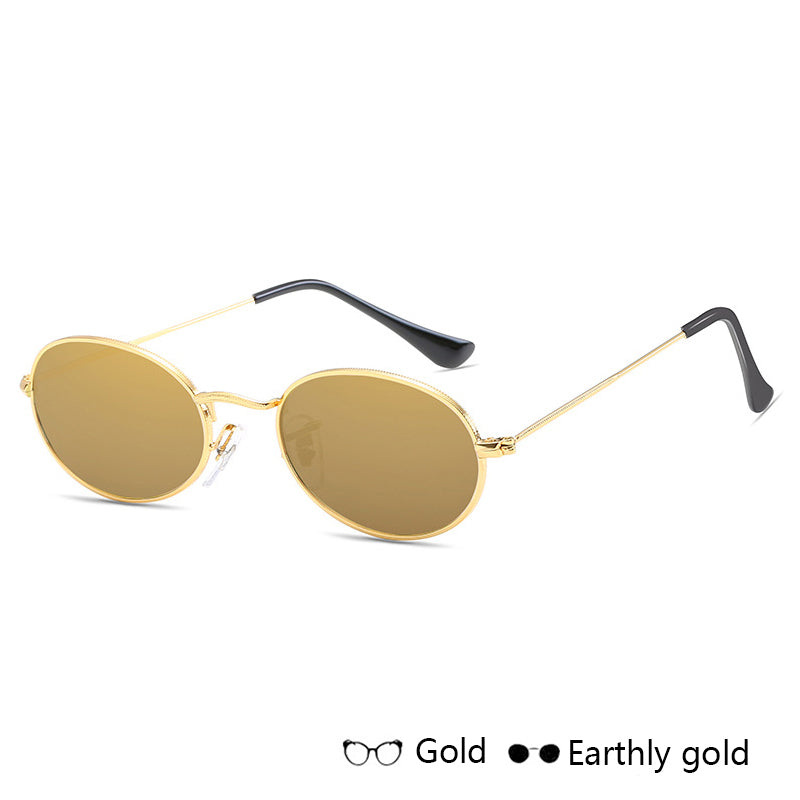 Women's Oval Sun Glasses