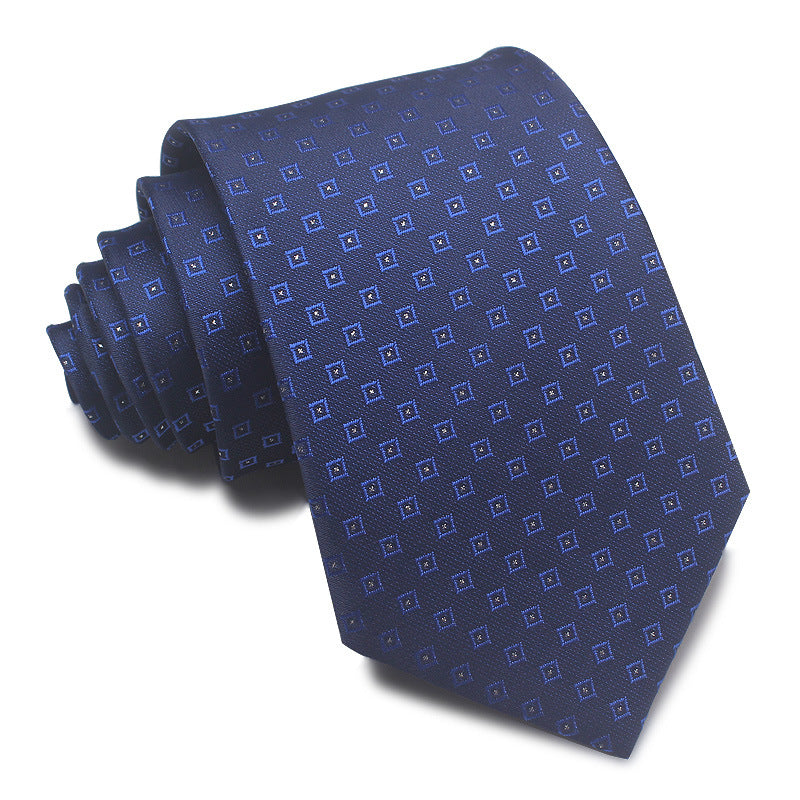 Men's Polyester Jacquard Striped Tie