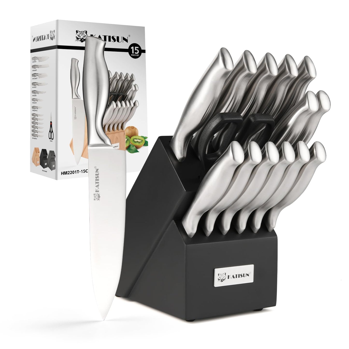 15 Pieces Knife Set