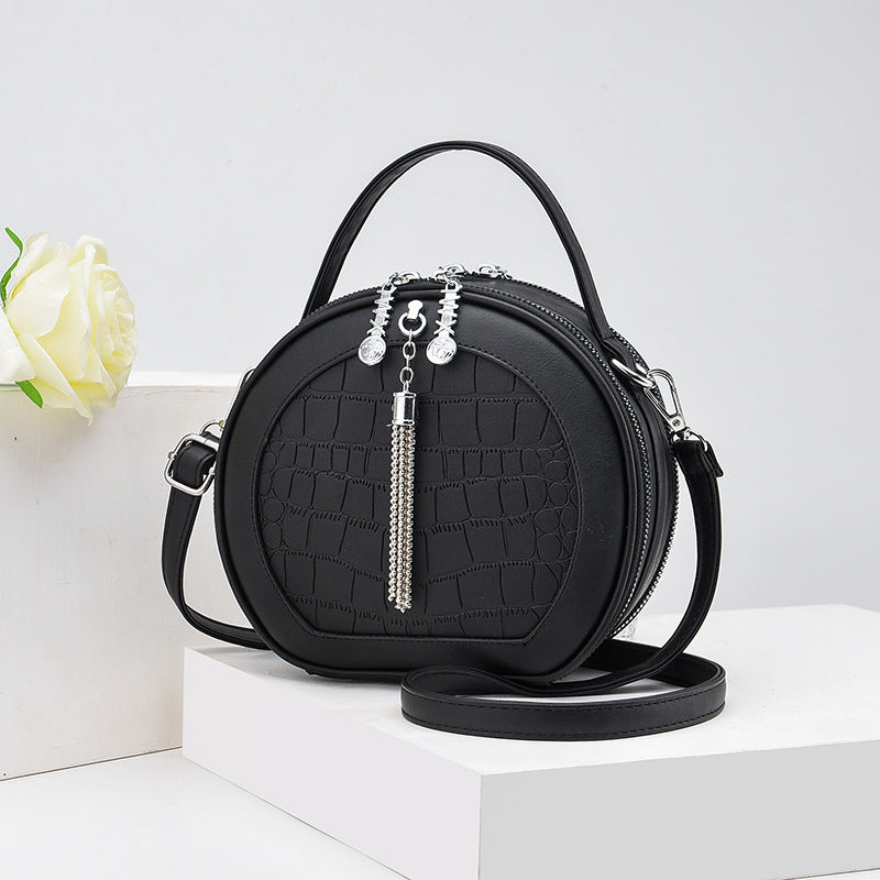 Women's Korean Style Small Round Bag