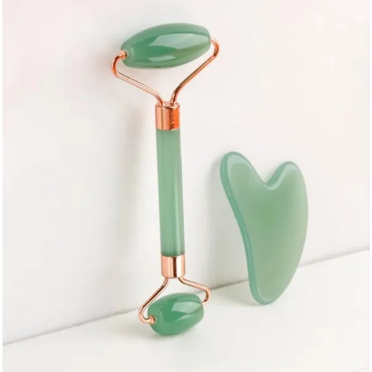 Gua Sha - Board 2-PCS Massage Stone For Facial