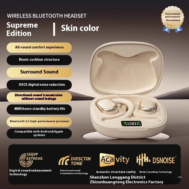 Ear Hook Bone Conduction Wireless Bluetooth Headset