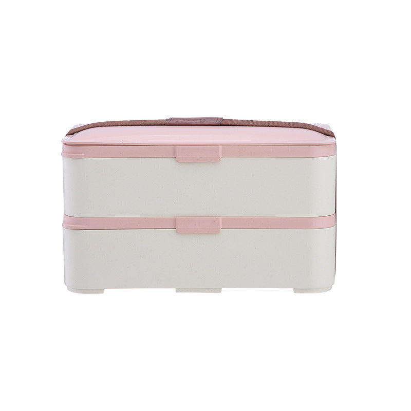 Eco-Friendly Bamboo 3-Layer Bento Box