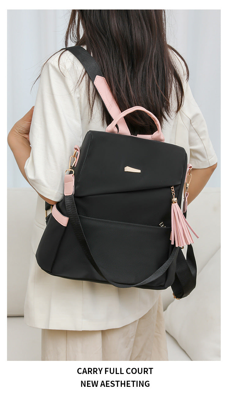 Oxford Women'S Backpack/School Bag