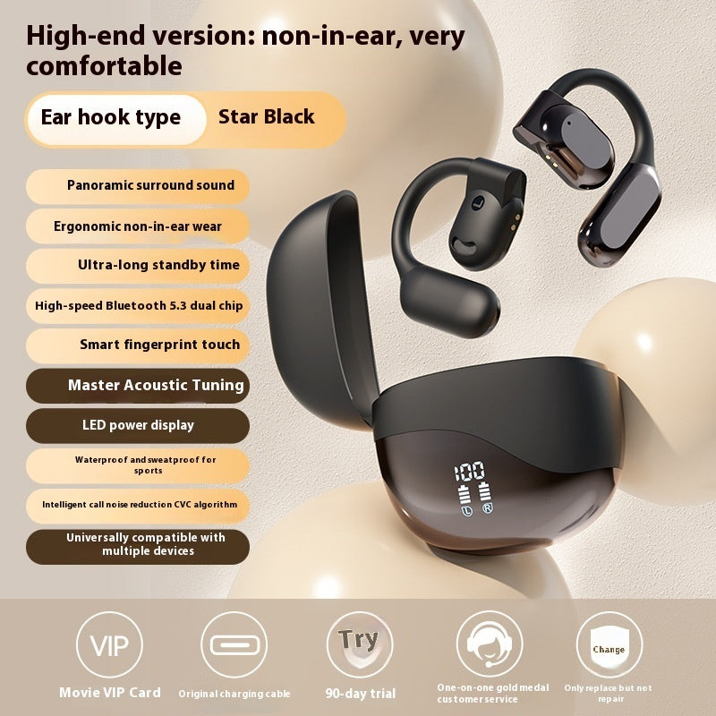 Ear Hook Bone Conduction Wireless Bluetooth Headset