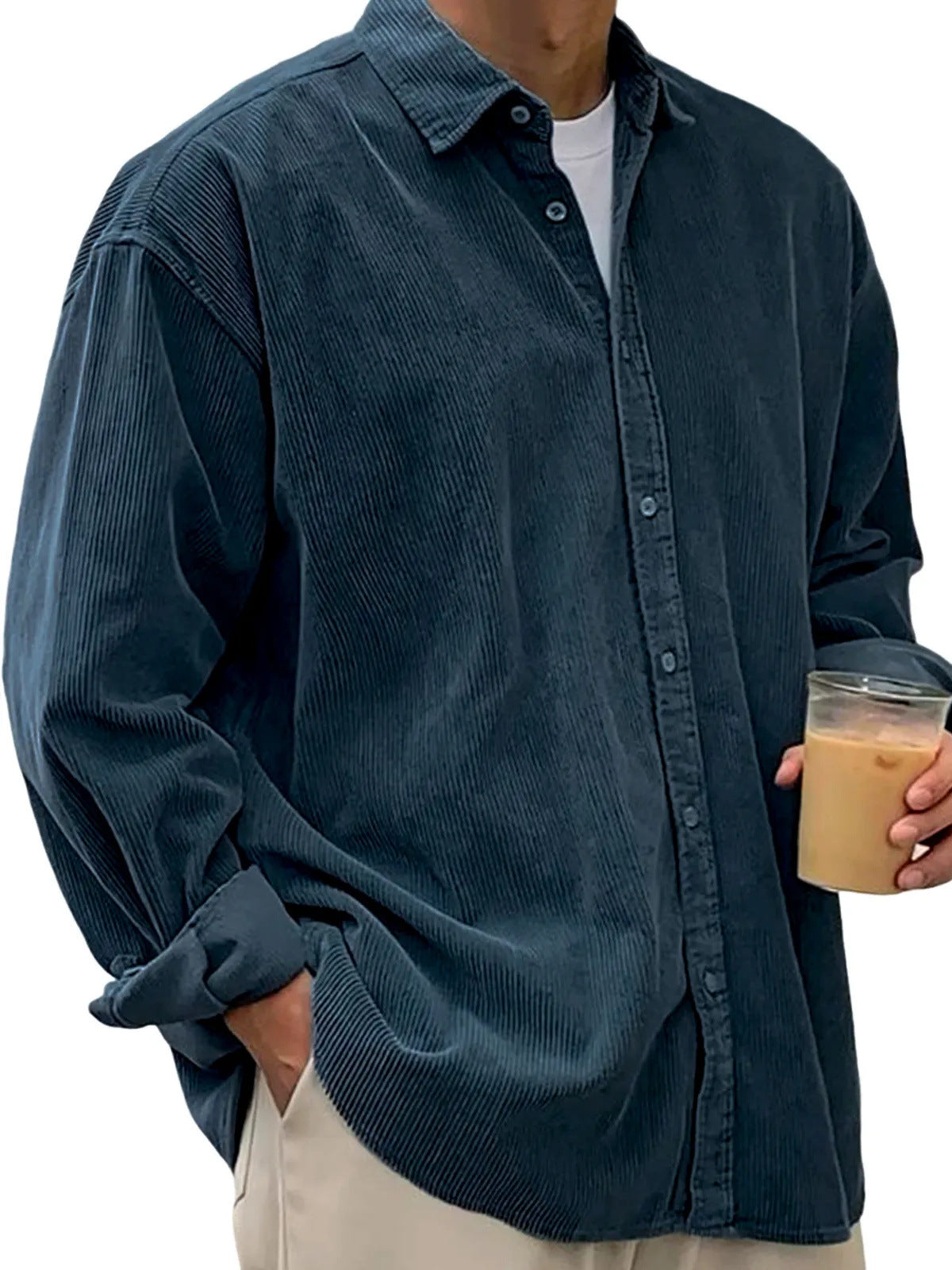 Men's Casual Loose Shirt