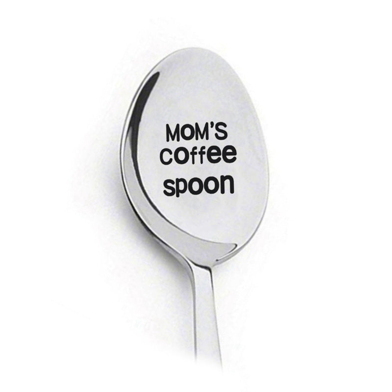 Stainless Spoon's With Lettering