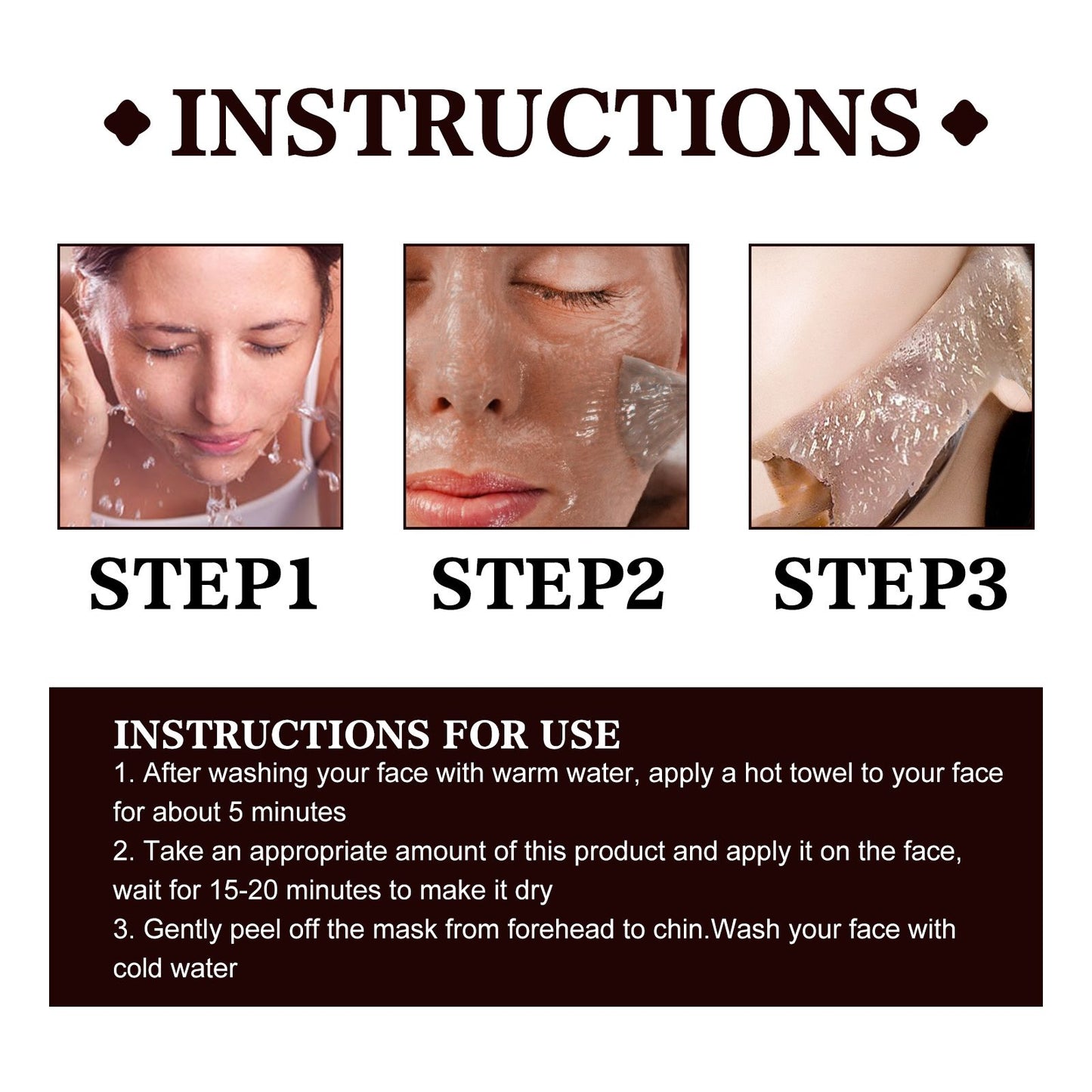 Black Tea Extract Cleasing Mask For Deep Cleansing