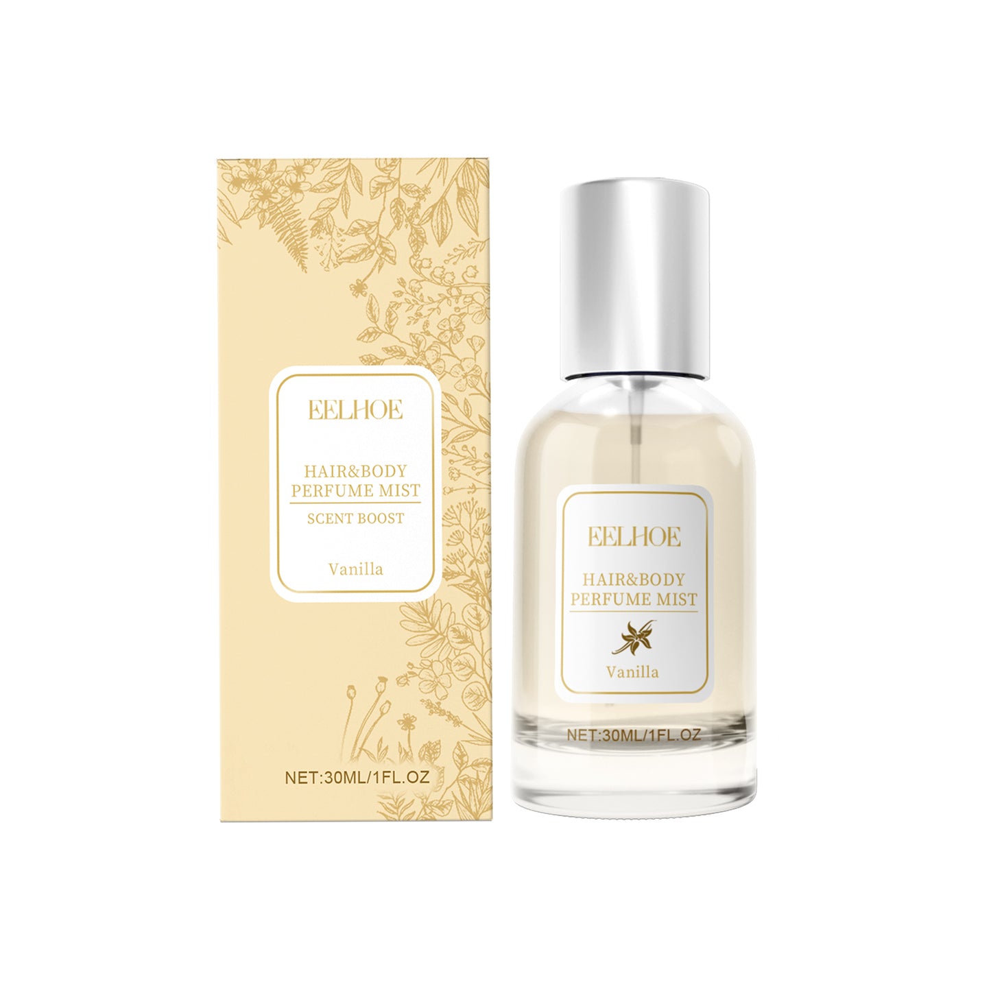 EELHOE - Vanilla Body Hair Perfume Spray