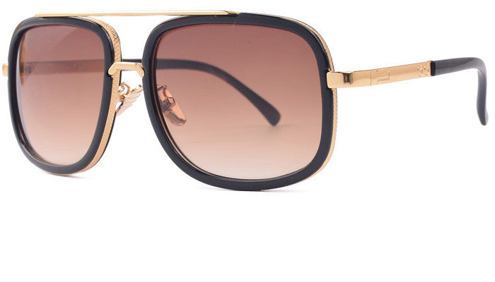 Men's Flat Top Hot Square Sunglasses