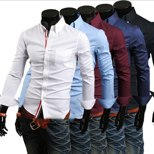 Men's Long-sleeved Shirt