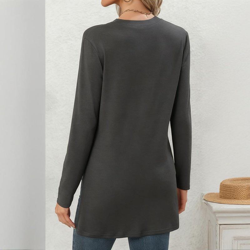 Women's Side Slit Cardigan