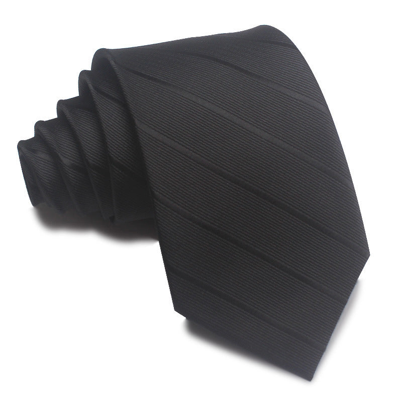 Men's Polyester Jacquard Striped Tie