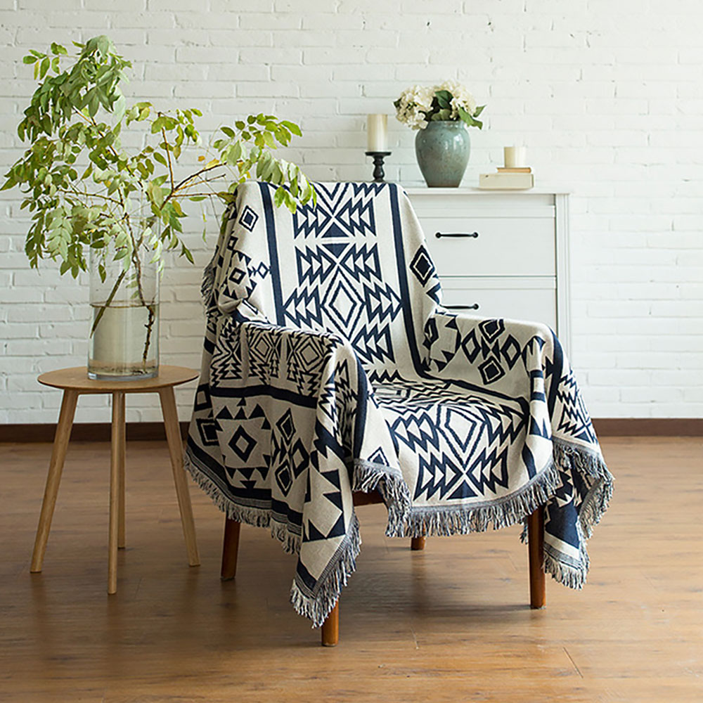 Nordic Knitted Blanket