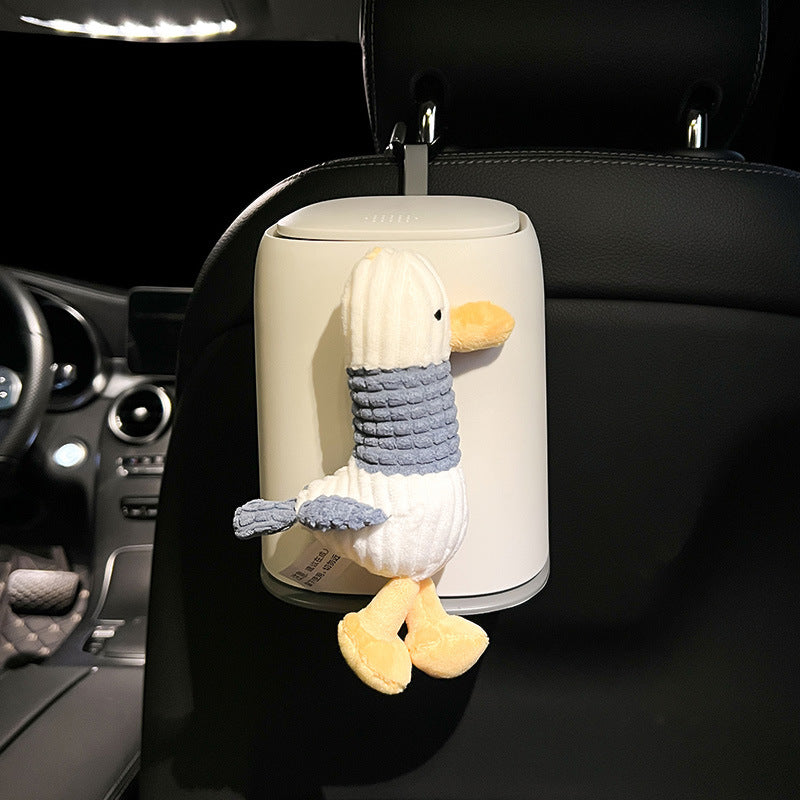 Car Cute Astronaut Trash Can
