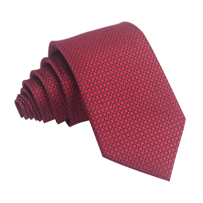 Men's Polyester Jacquard Striped Tie