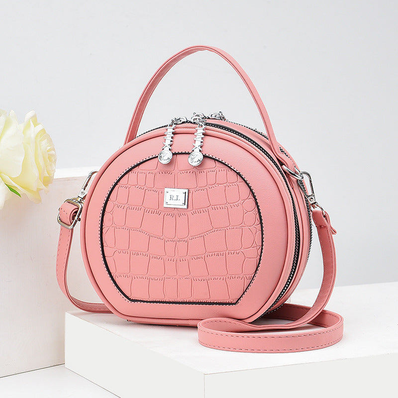 Women's Korean Style Small Round Bag