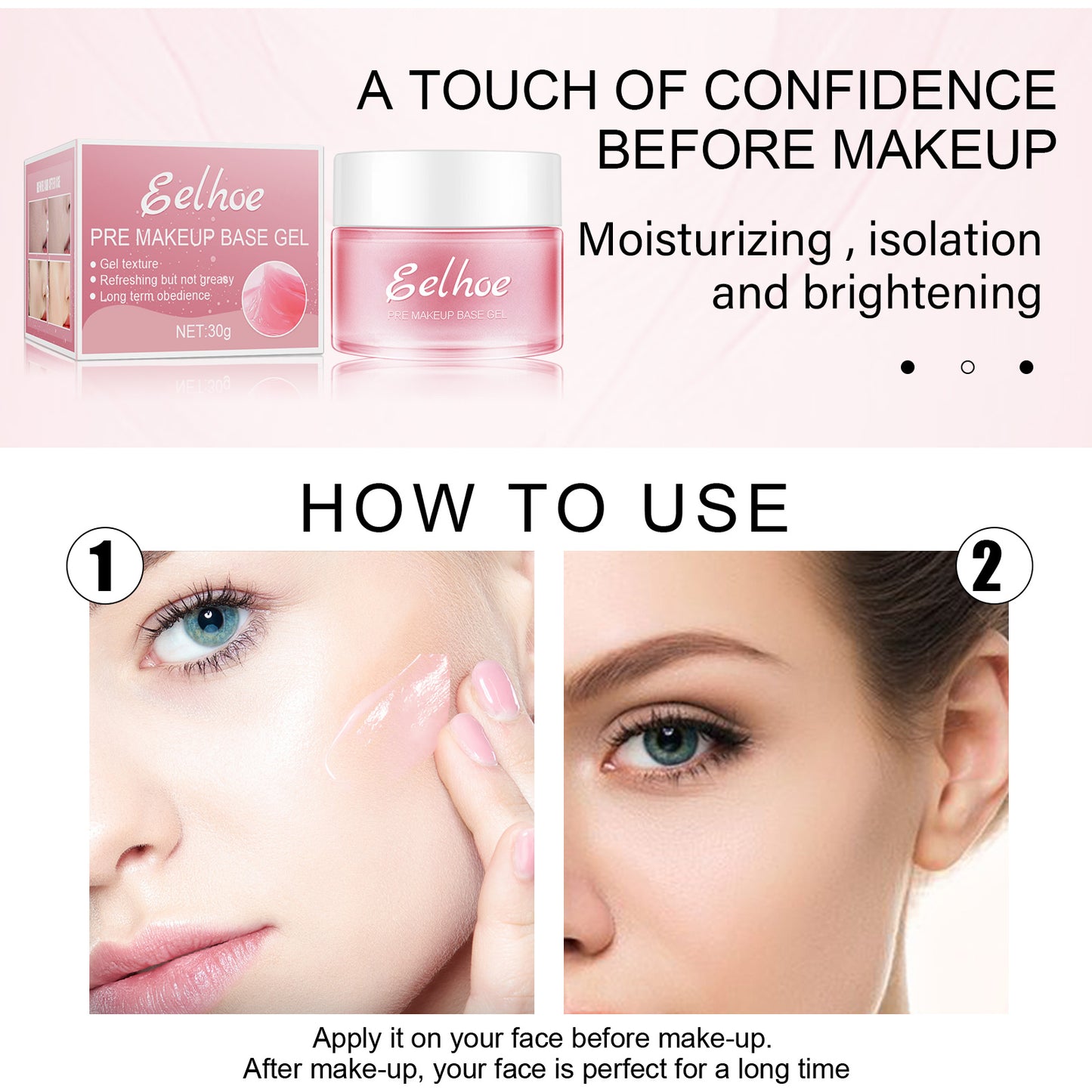 EELHOE - Pre- Makeup Makeup Base Gel