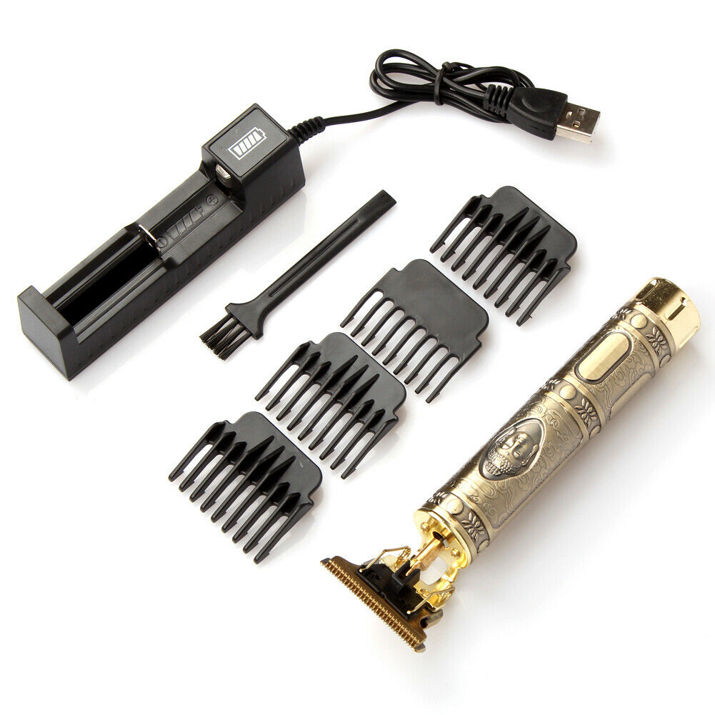 Men's Hair Clippers Rechargeable Shaver Beard Trimmer