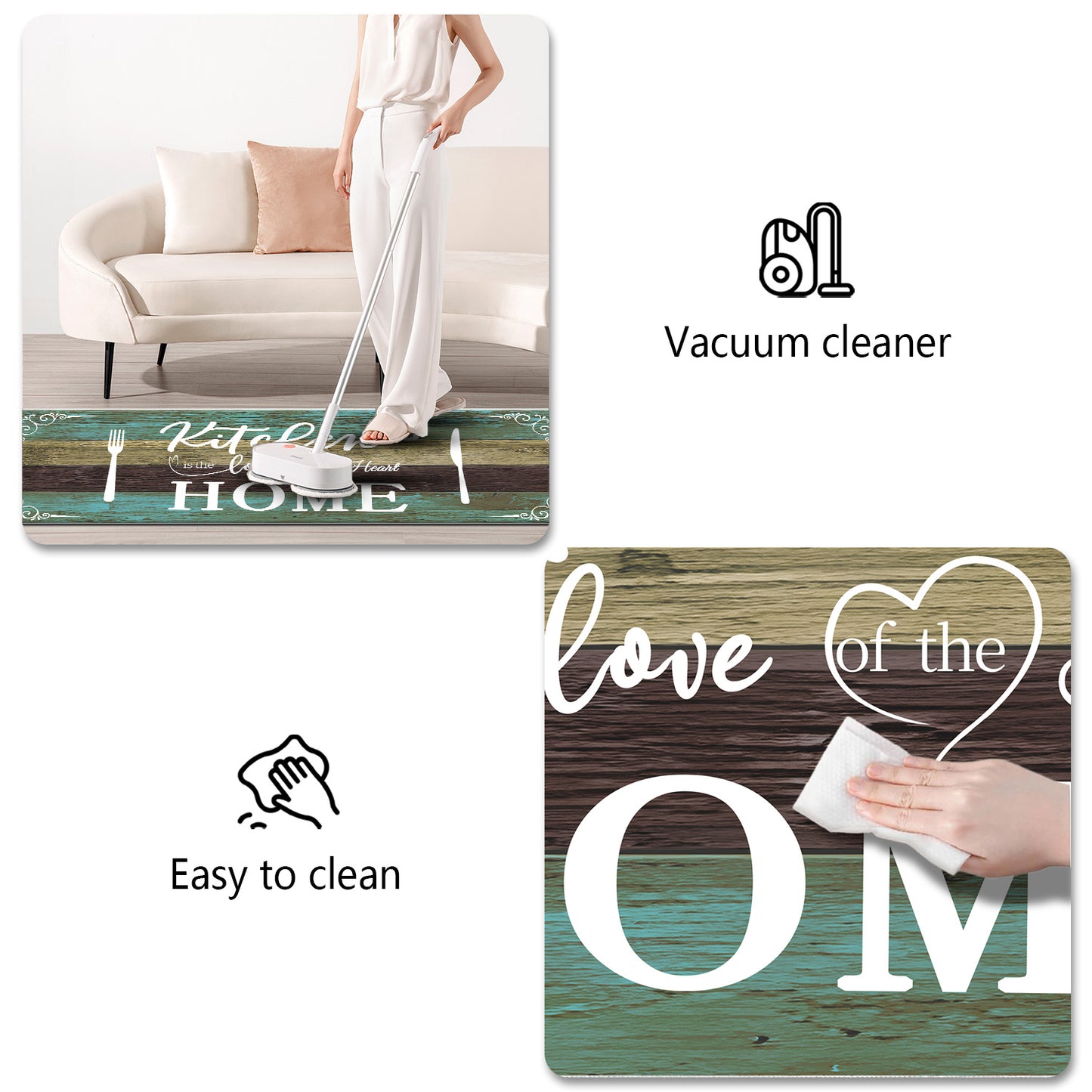 2 Piece Area Rug