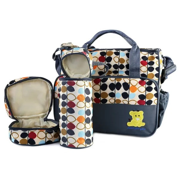 5PCS Baby Nappy Diaper Bags