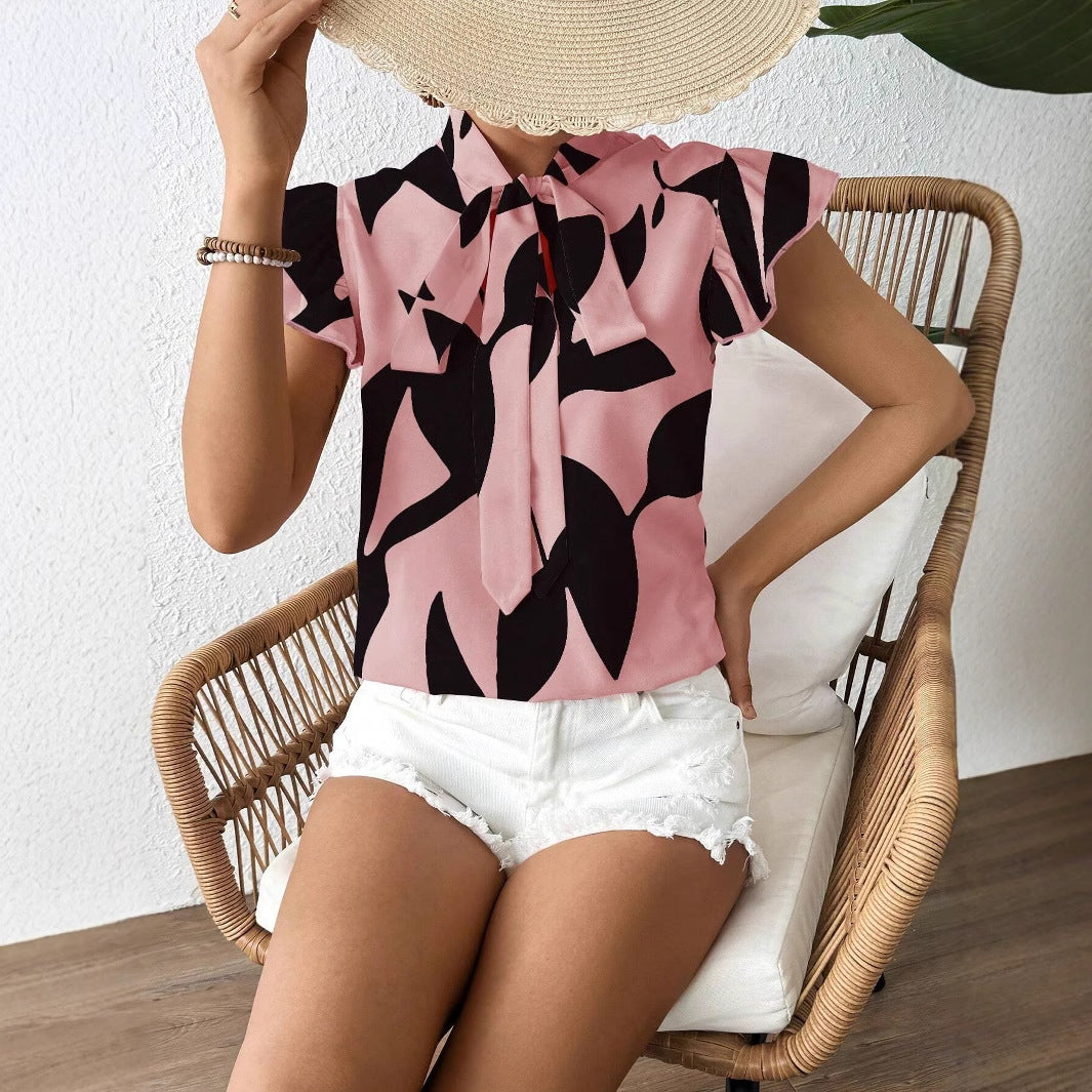 Women's Fashionable Short-Sleeve Top
