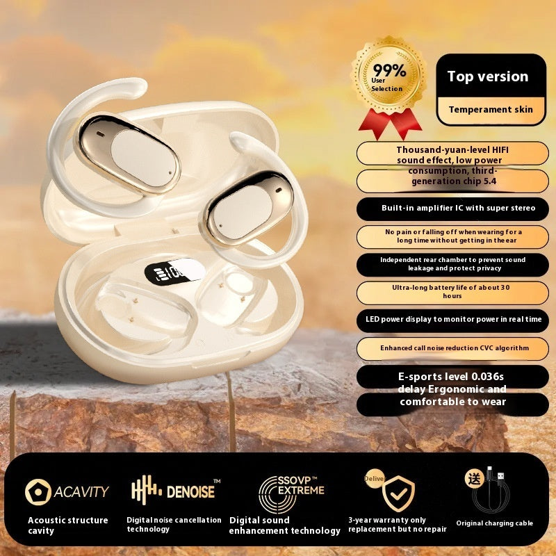 Ear Hook Bone Conduction Wireless Bluetooth Headset