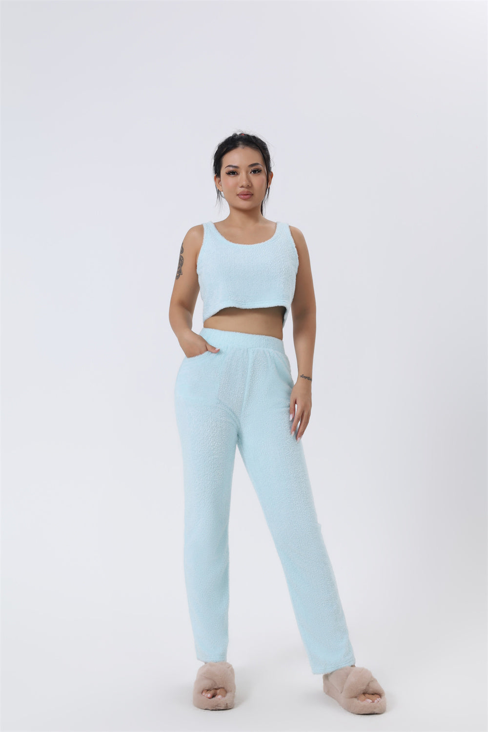 Cozy Pajama Set/3 Piece Lounge Set