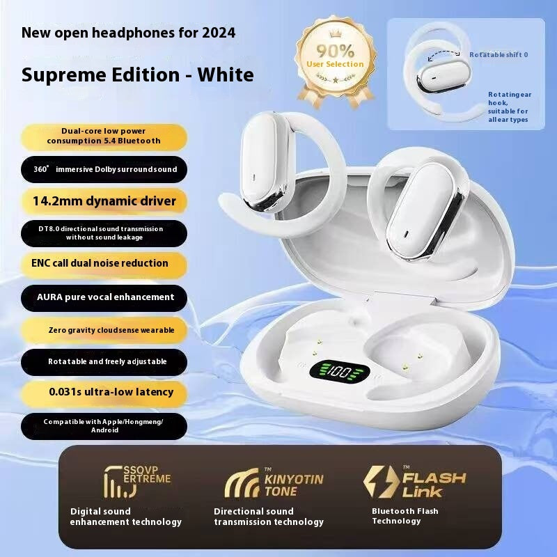 Ear Hook Bone Conduction Wireless Bluetooth Headset