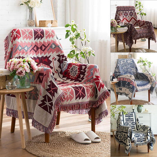 Nordic Knitted Blanket
