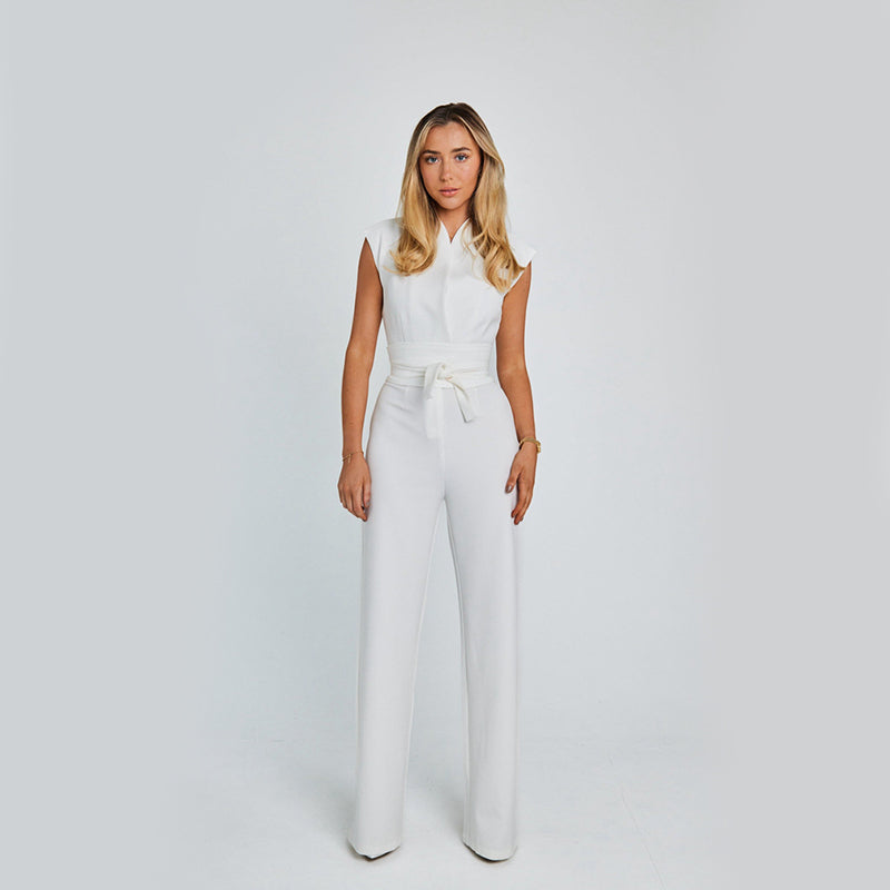 Women's Elegant Long Sleeveless Jumpsuit