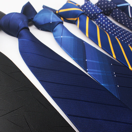 Men's Polyester Jacquard Striped Tie