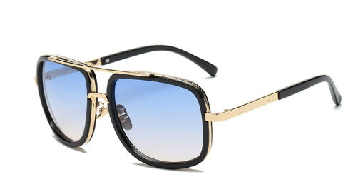 Men's Flat Top Hot Square Sunglasses