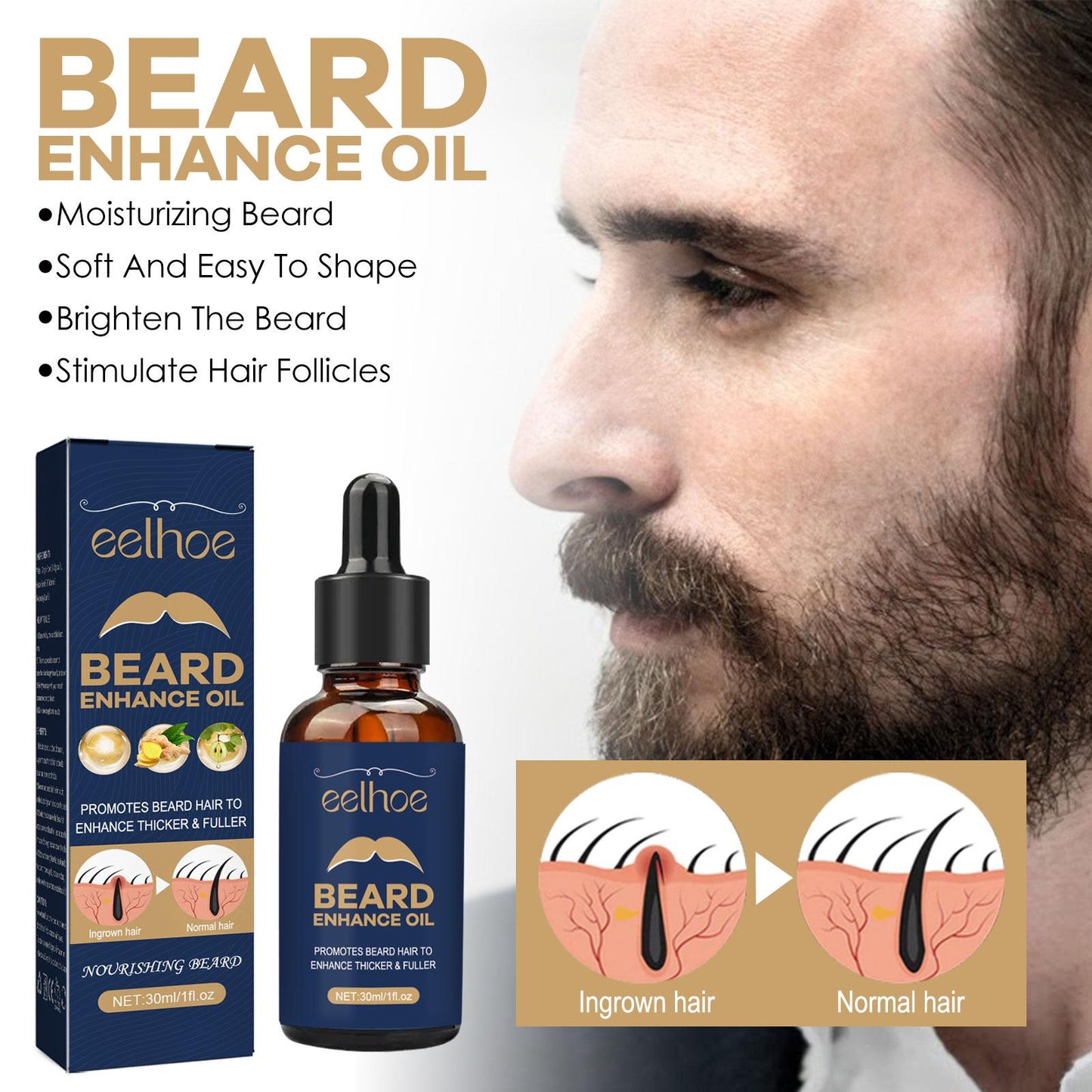 EELHOE - Beard Care Oil
