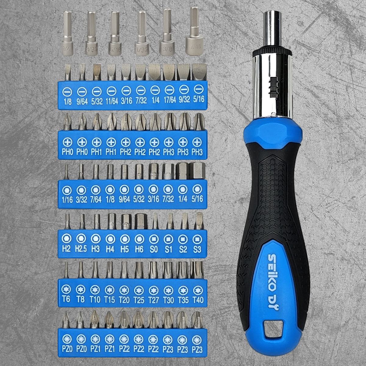 One Hundred-Piece Screwdriver Set