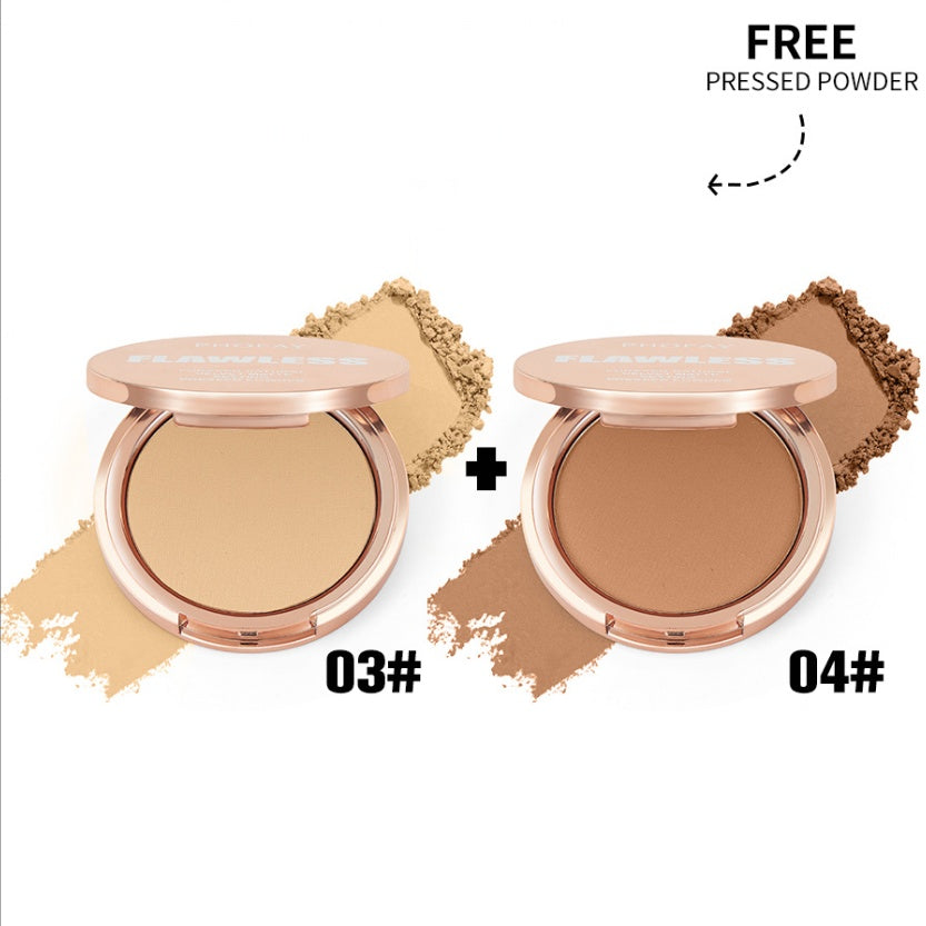 PHOFAY - Matte Setting Pressed Powder