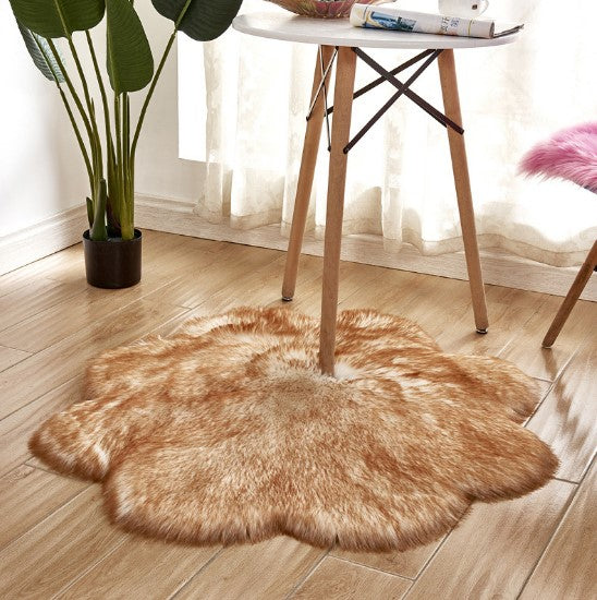 Floral Wool Carpet Rug