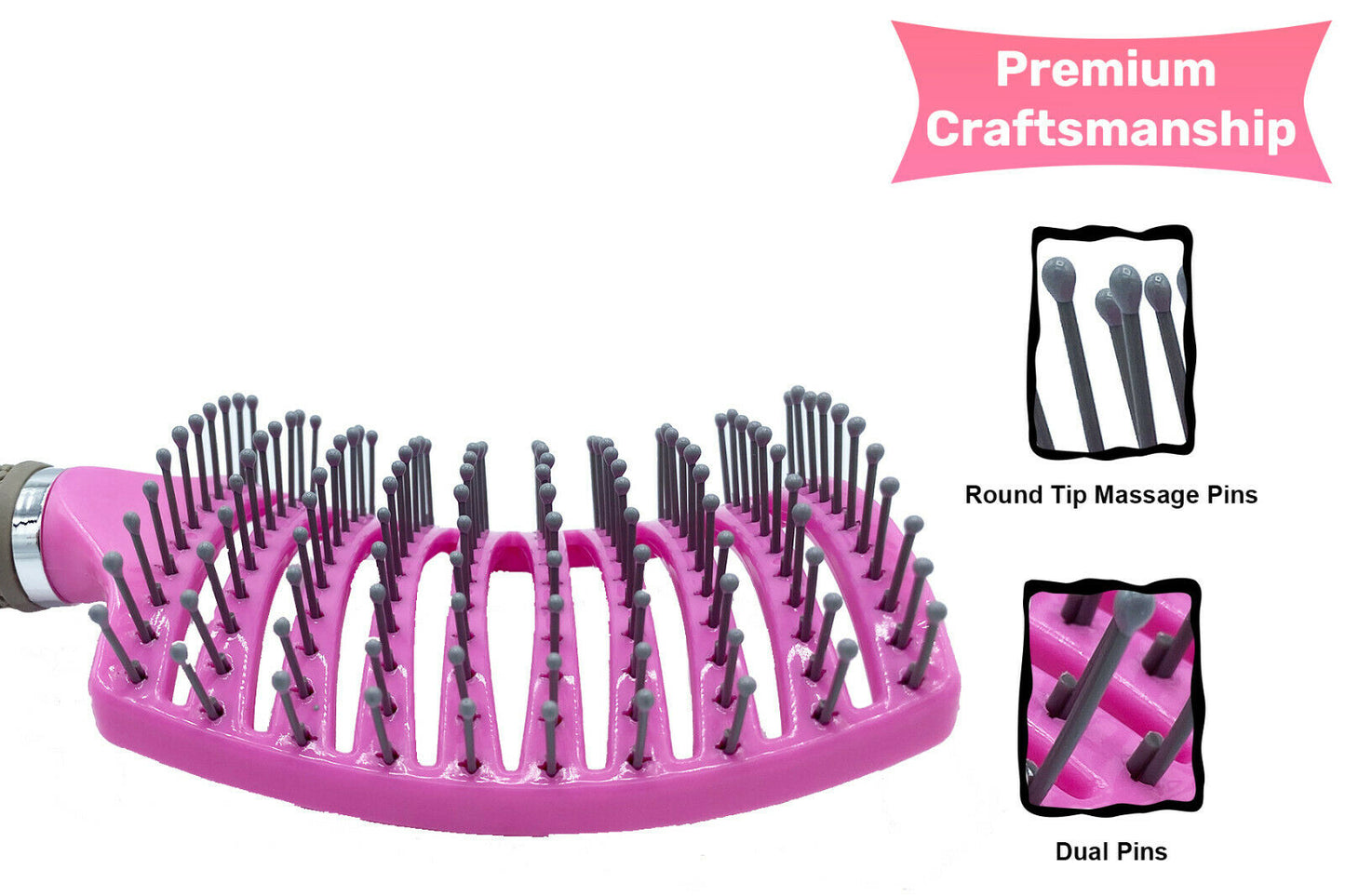 Women's Wet Curly Tangled Hair Brush