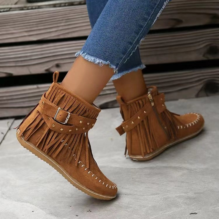 Retro Ankle Boots