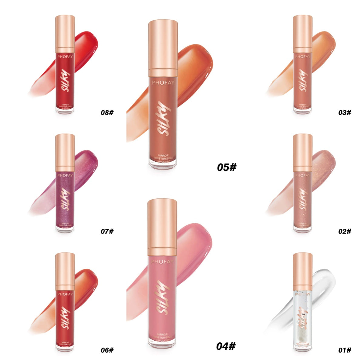 PHOFAY - Moisturizing Lip Gloss