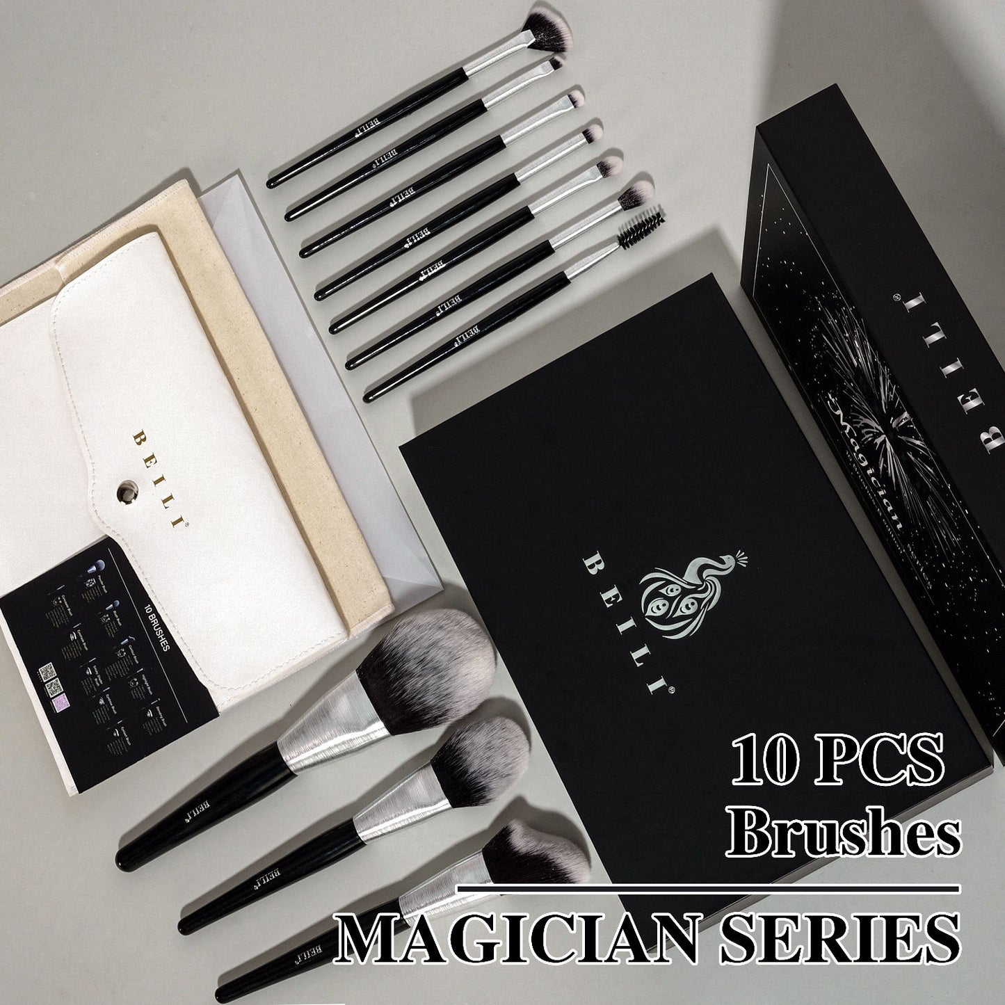 Beili 10pcs Professional Makeup Set