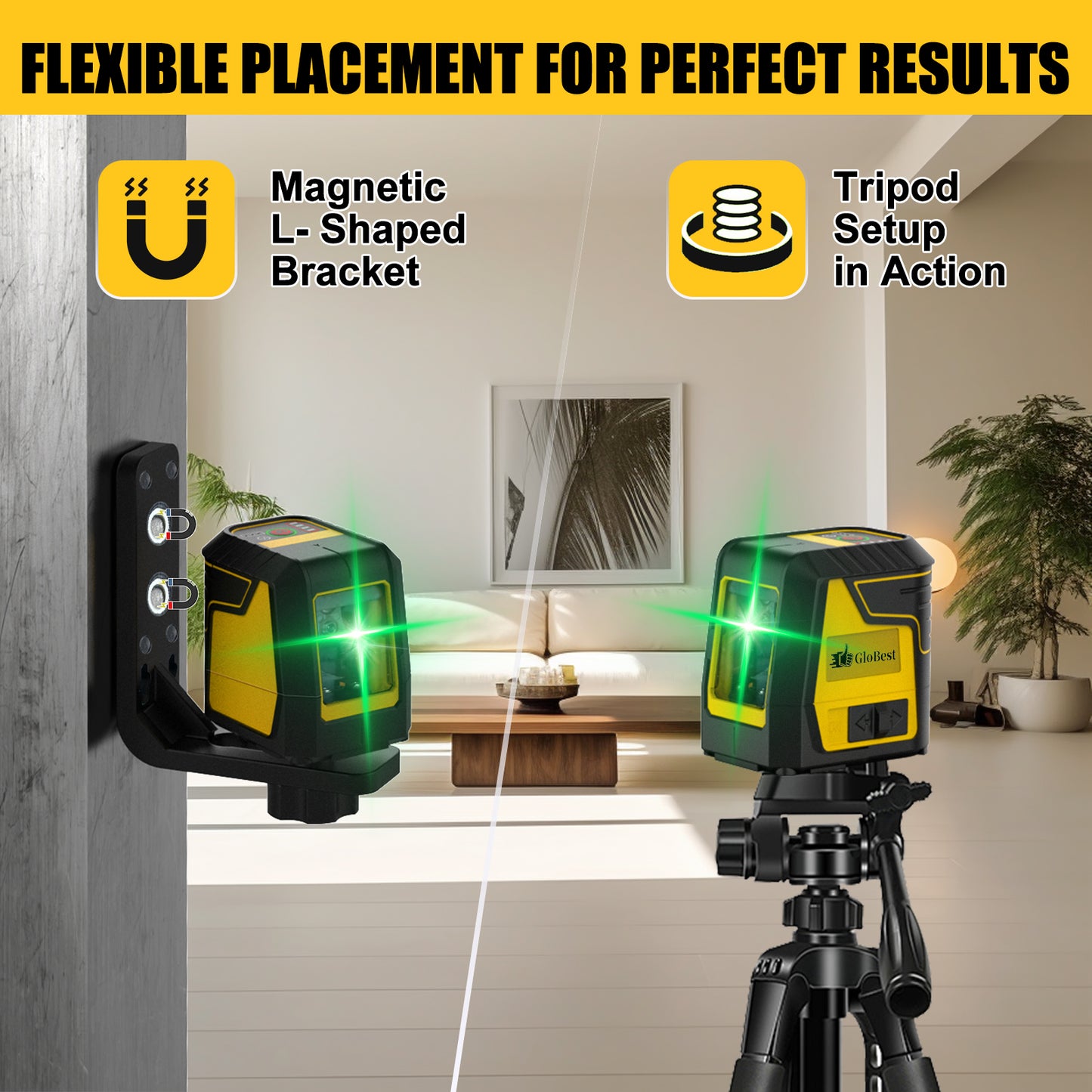 Laser Level With Self-leveling