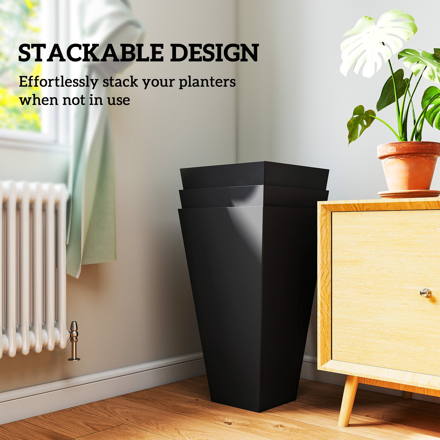 Tall Planters for Outdoors