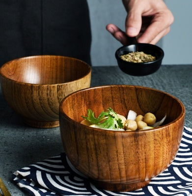 Japanese Style Wood Bowl